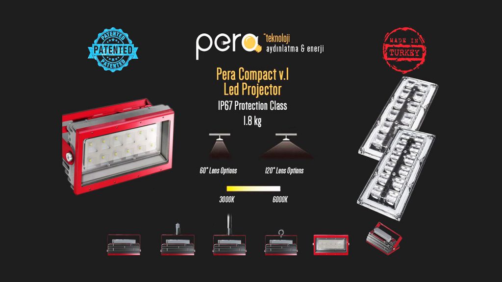 Pera Compact Modüler LED Aydınlatma Armatürü