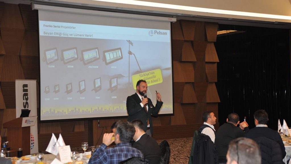 Pelsan LED’li Aydınlatma Lansman Etkinliği