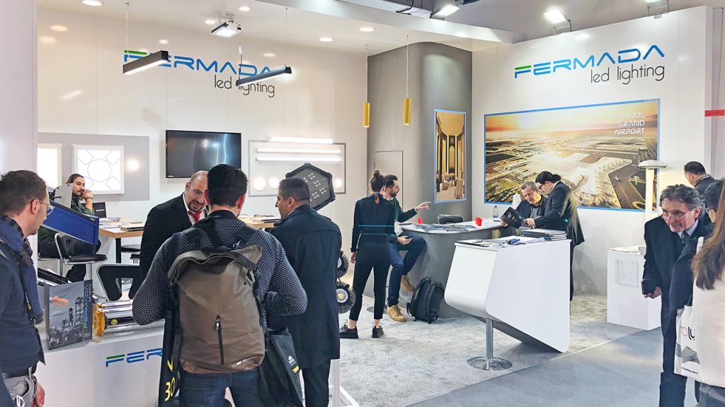 Fermada LED Aydınlatma Light + Building 2018 Standı
