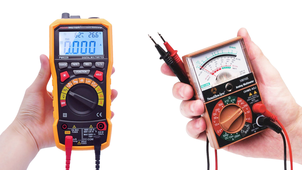What Is the Difference Between Analog and Digital Multimeter