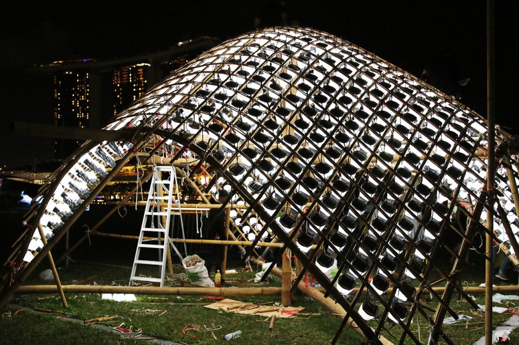 Sürdürülebilir Işık Festivali: i Light Marina Bay